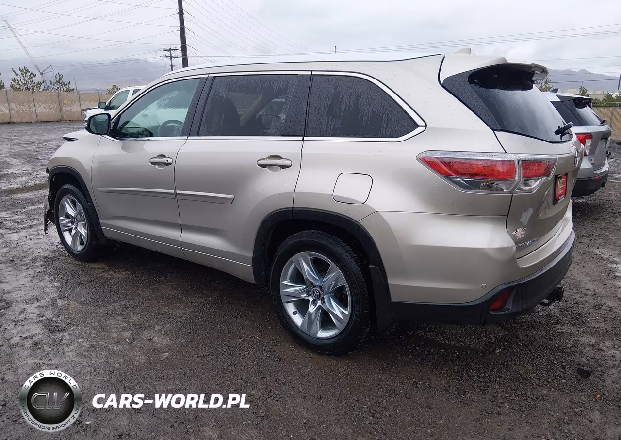 2016 Toyota Highlander Limited V6 VIN:5TDDKRFHXGS345721 - 3