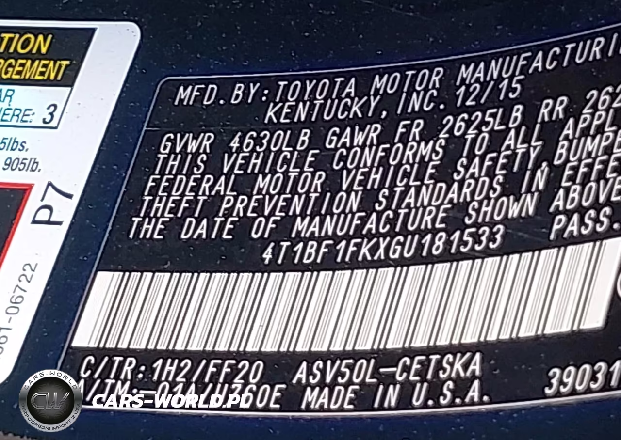 2016 Toyota Camry Se VIN:4T1BF1FKXGU181533 - 9