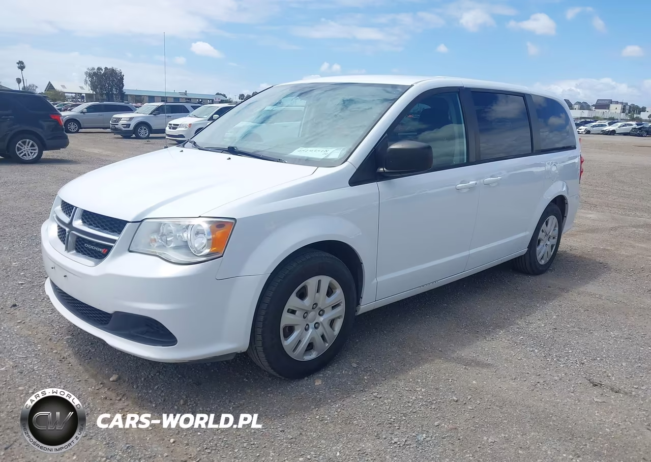 2018 Dodge Grand Caravan Se VIN:2C4RDGBG9JR296903 - 2