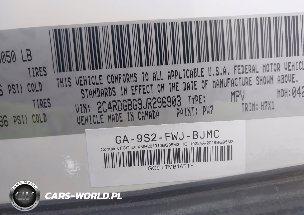 2018 Dodge Grand Caravan Se VIN:2C4RDGBG9JR296903 - 9