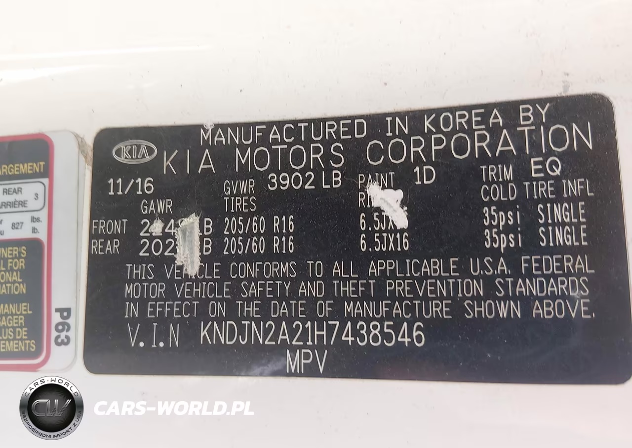 2017 Kia Soul VIN:KNDJN2A21H7438546 - 9