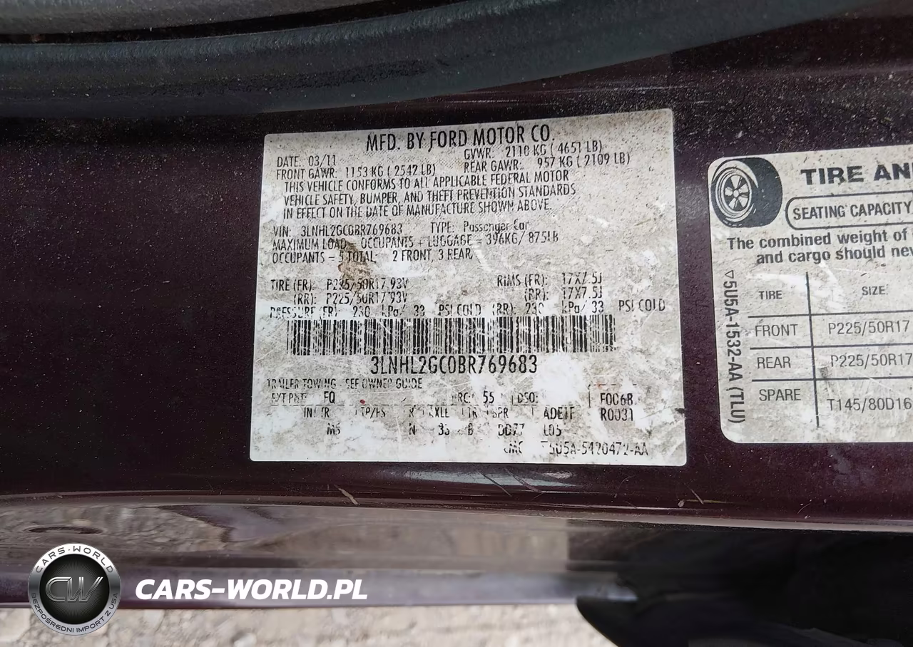 2011 Lincoln Mkz VIN:3LNHL2GC0BR769683 - 9