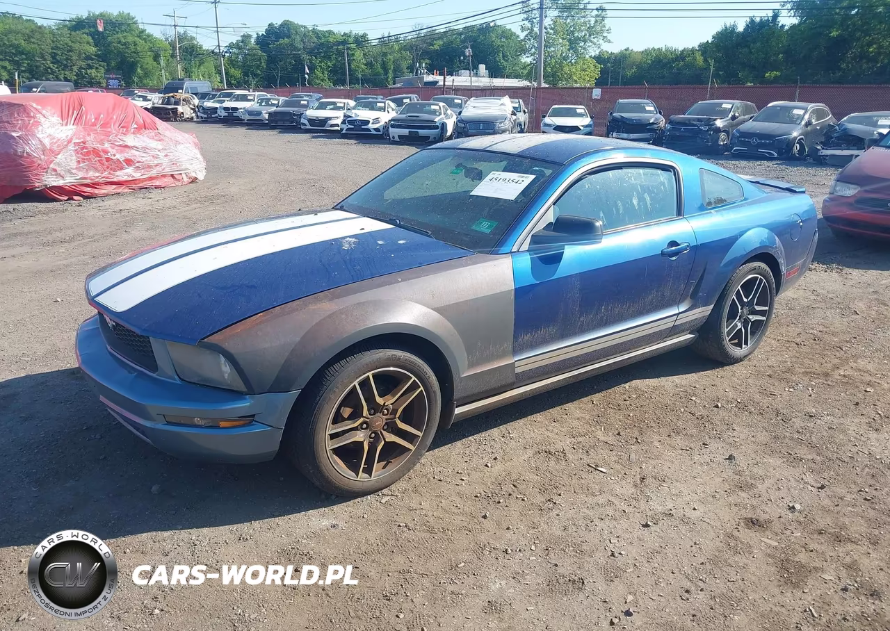 2007 Ford Mustang V6 Deluxe-V6 Premium VIN:1ZVFT80N075243572 - 2