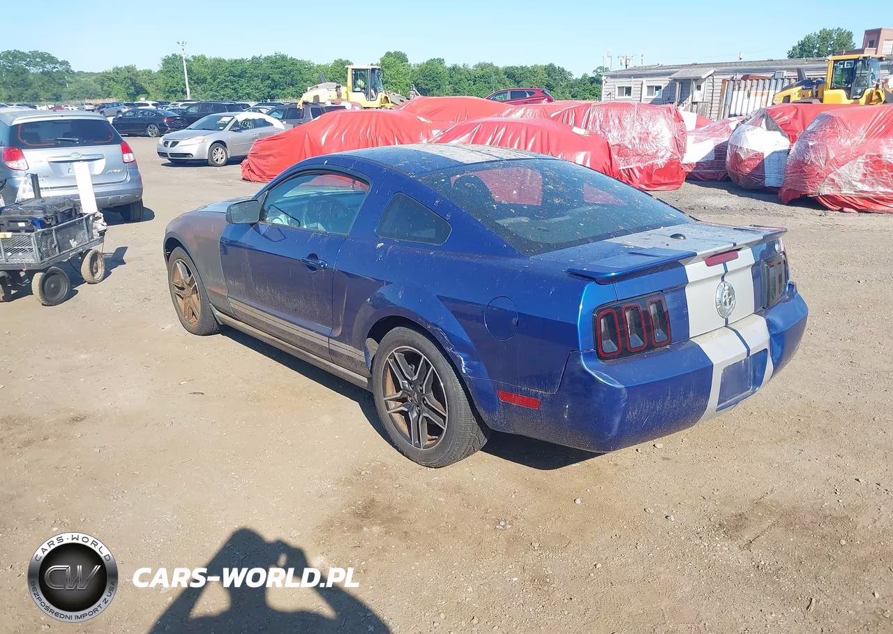 2007 Ford Mustang V6 Deluxe-V6 Premium VIN:1ZVFT80N075243572 - 3
