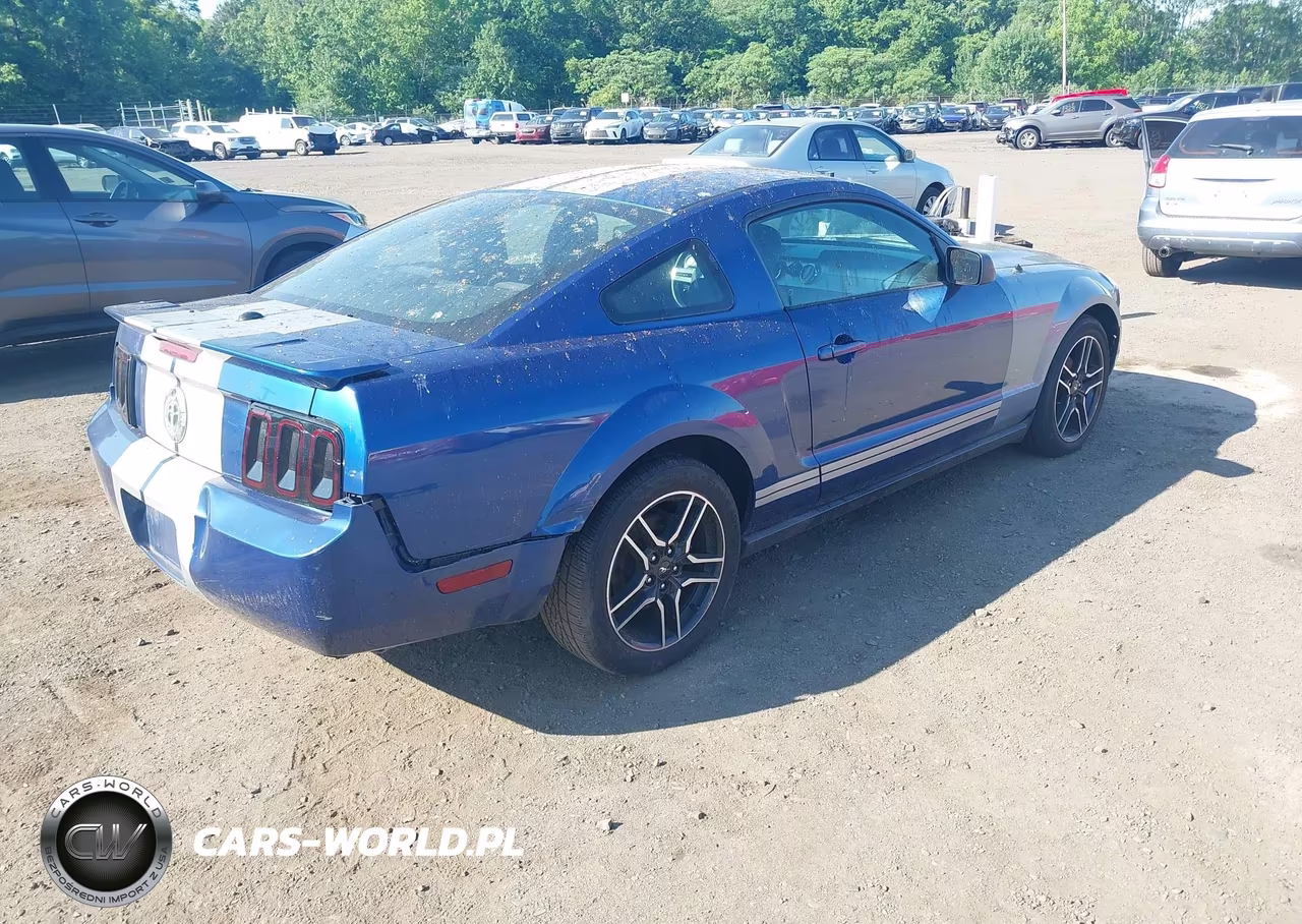 2007 Ford Mustang V6 Deluxe-V6 Premium VIN:1ZVFT80N075243572 - 4