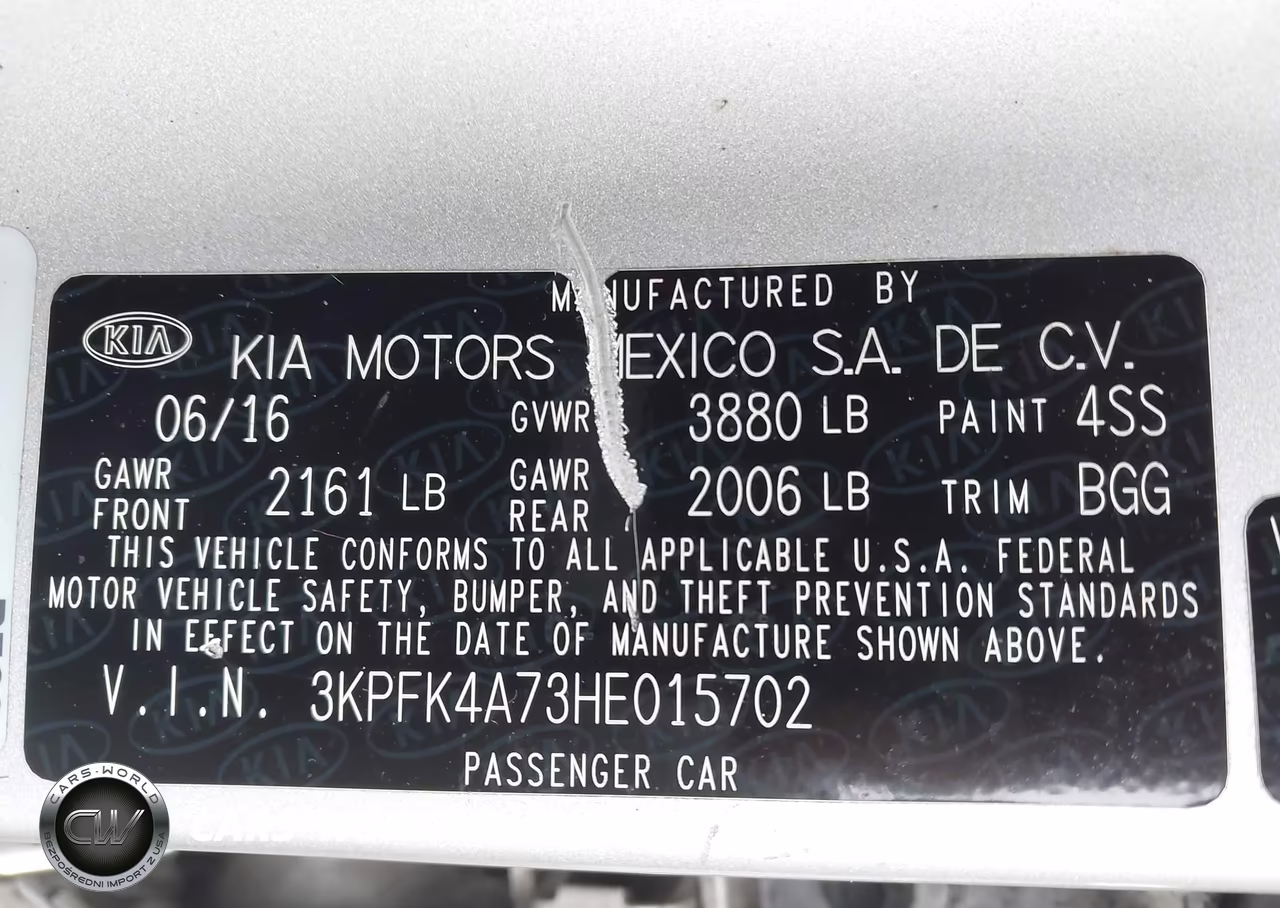 2017 Kia Forte Lx VIN:3KPFK4A73HE015702 - 9