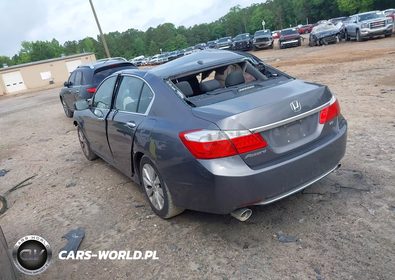 2015 Honda Accord Ex-L V-6 VIN:1HGCR3F82FA000944 - 3