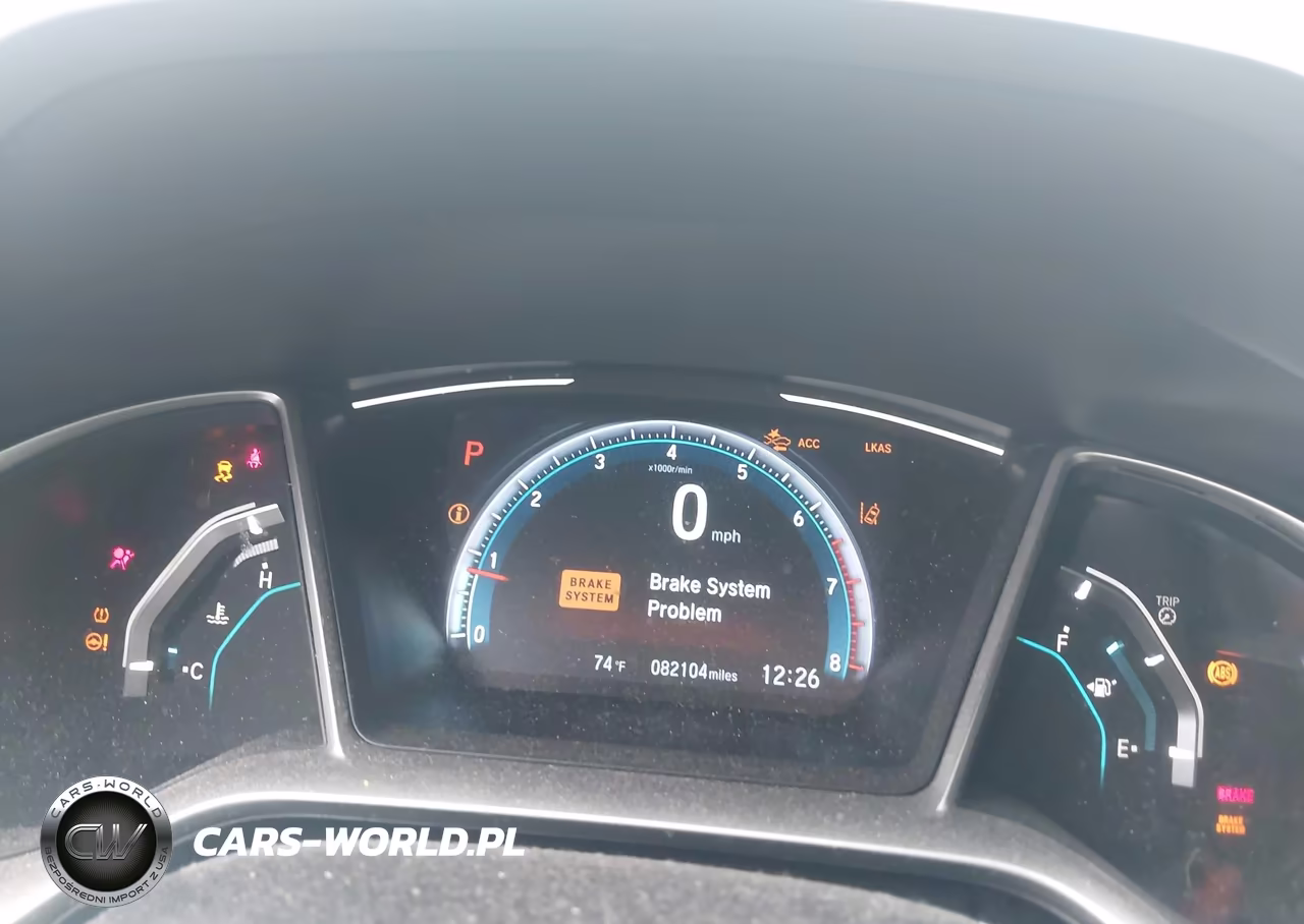 2020 Honda Civic Ex-L VIN:19XFC1F76LE217303 - 7