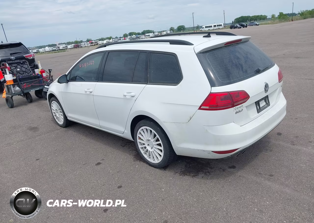2017 Volkswagen Golf Sportwagen Tsi S-Tsi Se-Tsi Sel VIN:3VWC17AU7HM539287 - 3