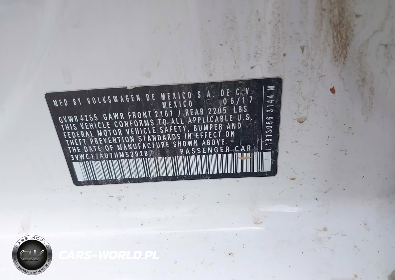 2017 Volkswagen Golf Sportwagen Tsi S-Tsi Se-Tsi Sel VIN:3VWC17AU7HM539287 - 9