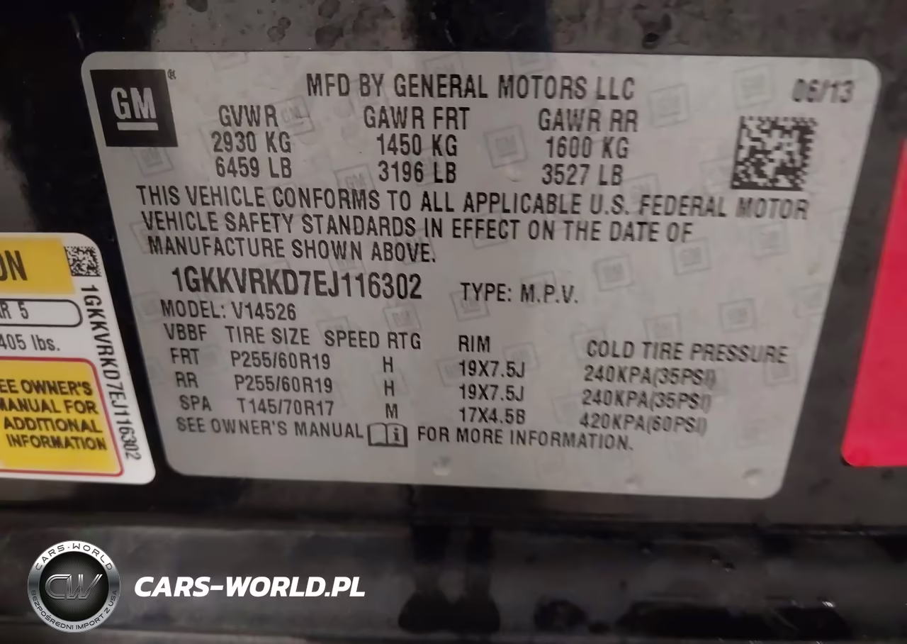 2014 GMC Acadia Slt-1 VIN:1GKKVRKD7EJ116302 - 9
