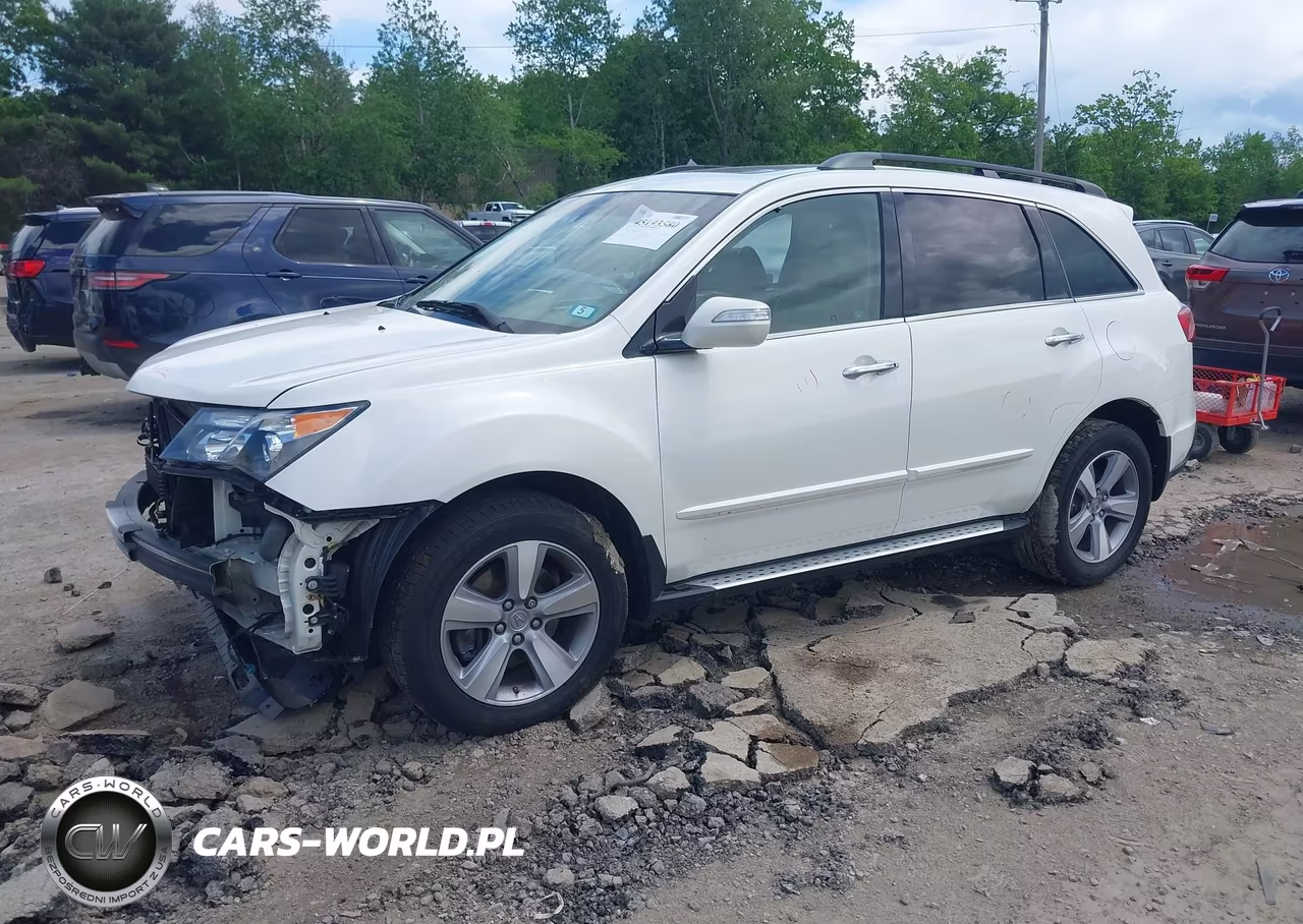 2012 Acura Mdx Technology Package VIN:2HNYD2H41CH545158 - 2