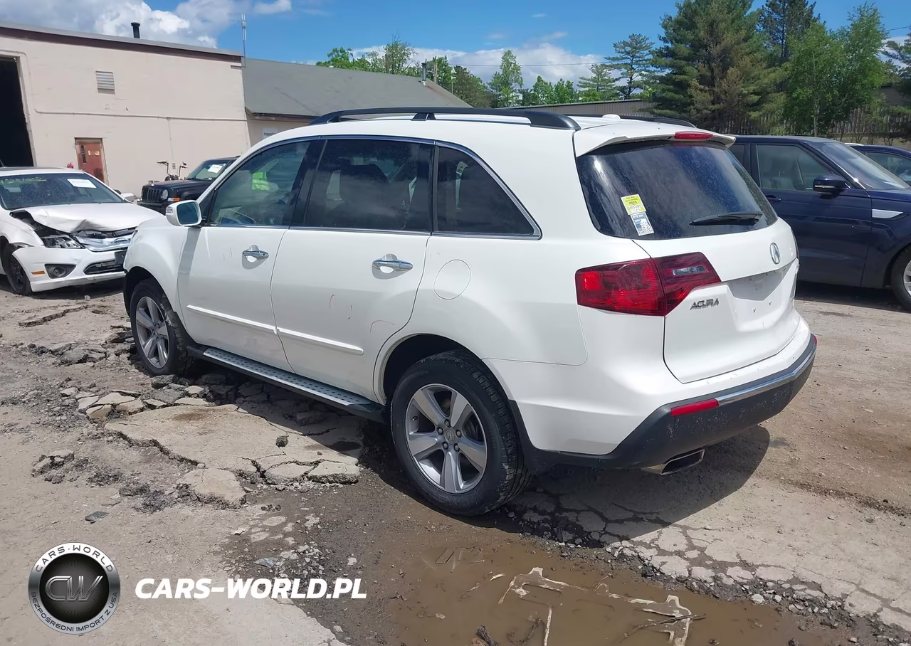 2012 Acura Mdx Technology Package VIN:2HNYD2H41CH545158 - 3