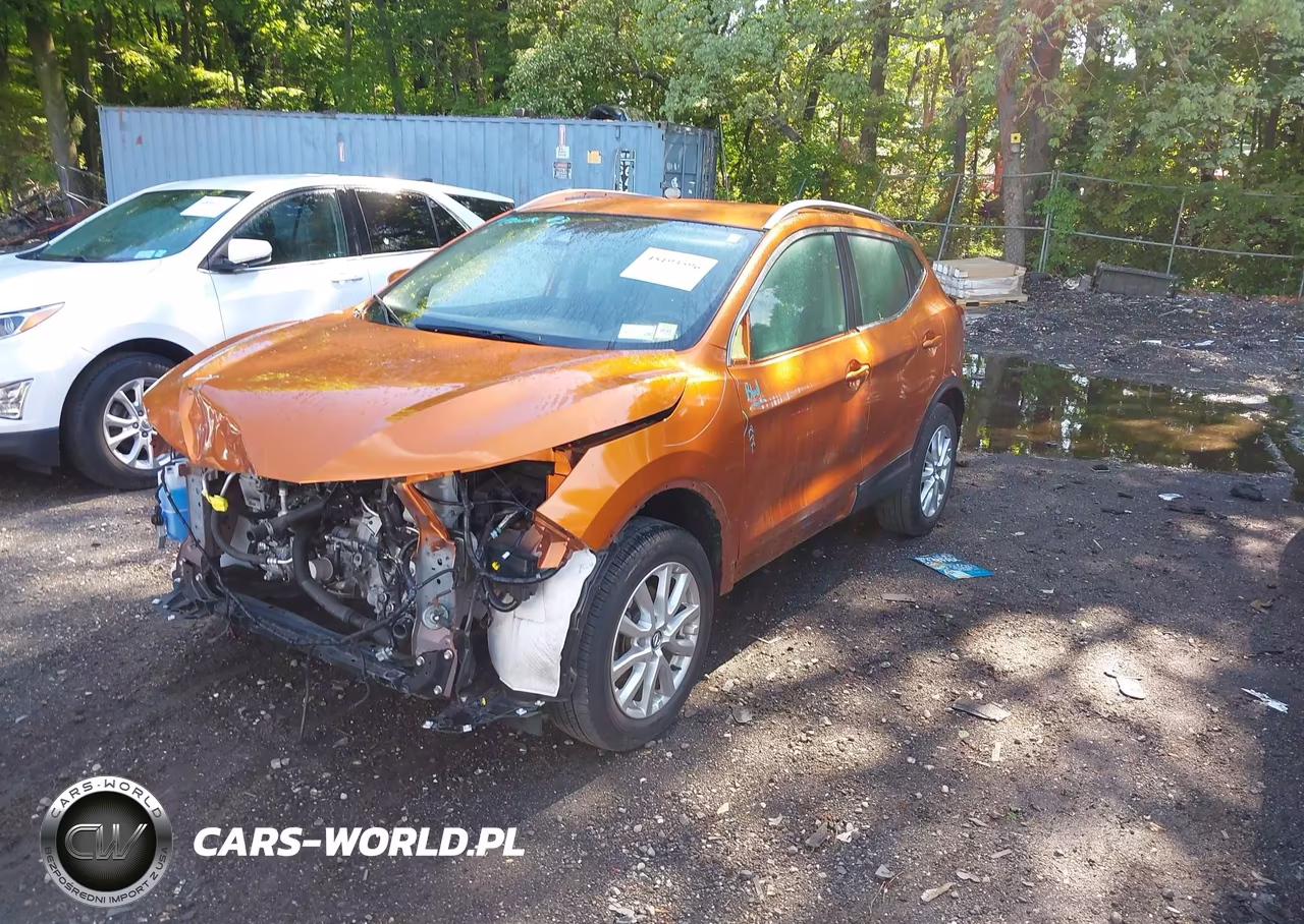 2021 Nissan Rogue Sport Sv Awd Xtronic Cvt VIN:JN1BJ1BW6MW444955 - 2