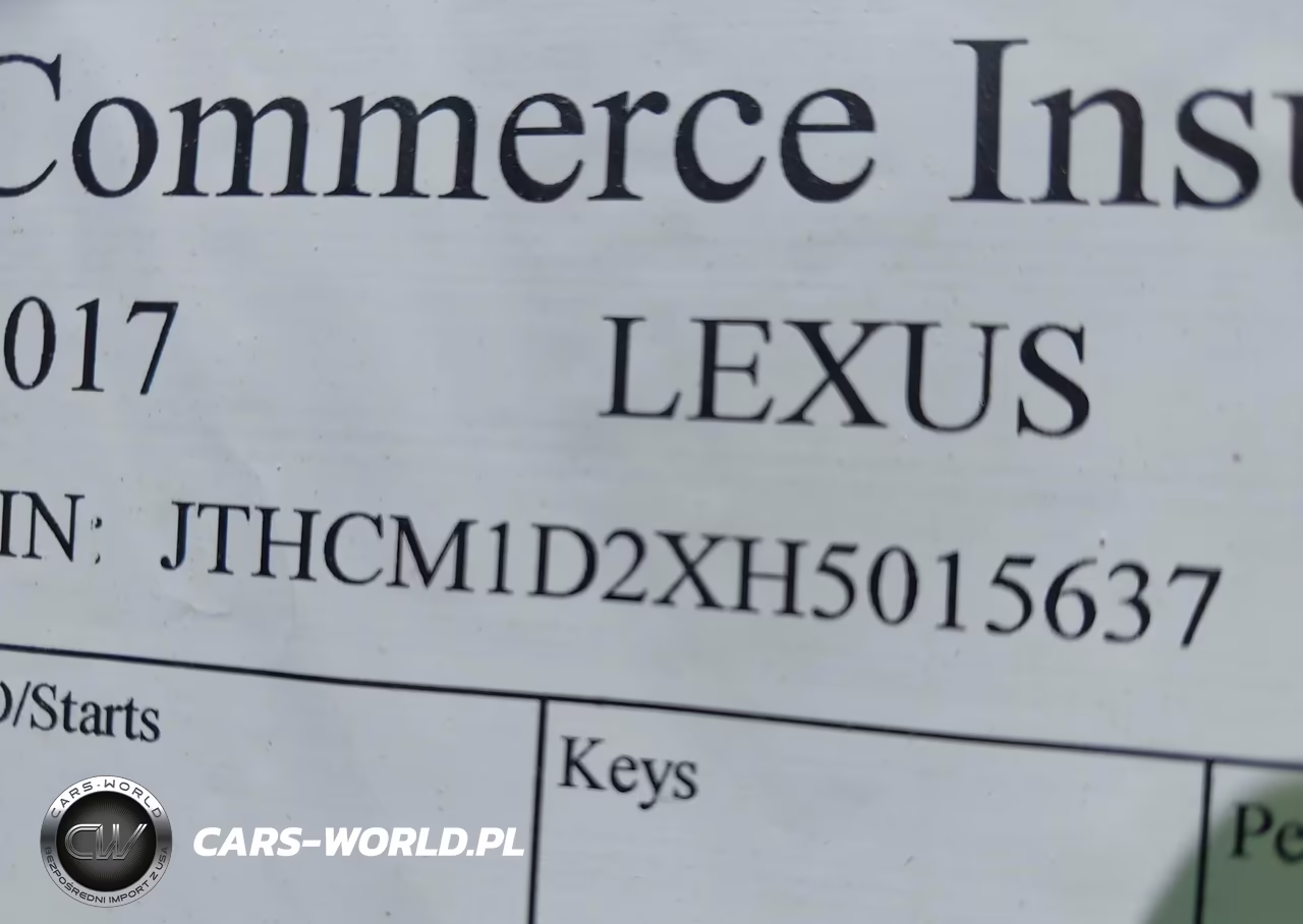 2017 Lexus Is 300 VIN:JTHCM1D2XH5015637 - 8