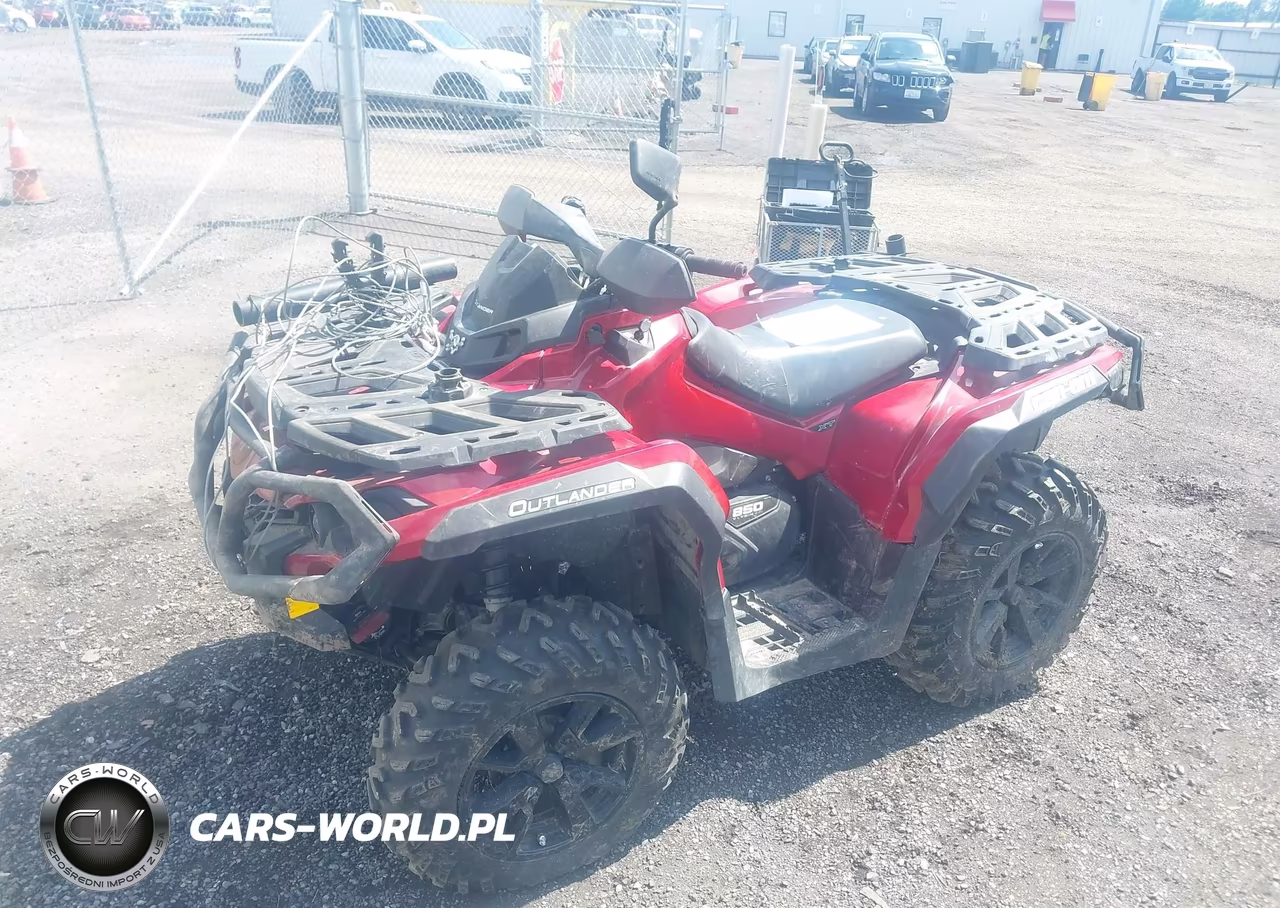 2019 Can-Am Outlander Xt 850-Xt-P 850 VIN:3JBLKAU4XKJ001705 - 2