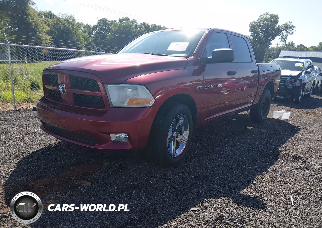 2012 Ram 1500 St VIN:1C6RD6KT4CS223857 - 2