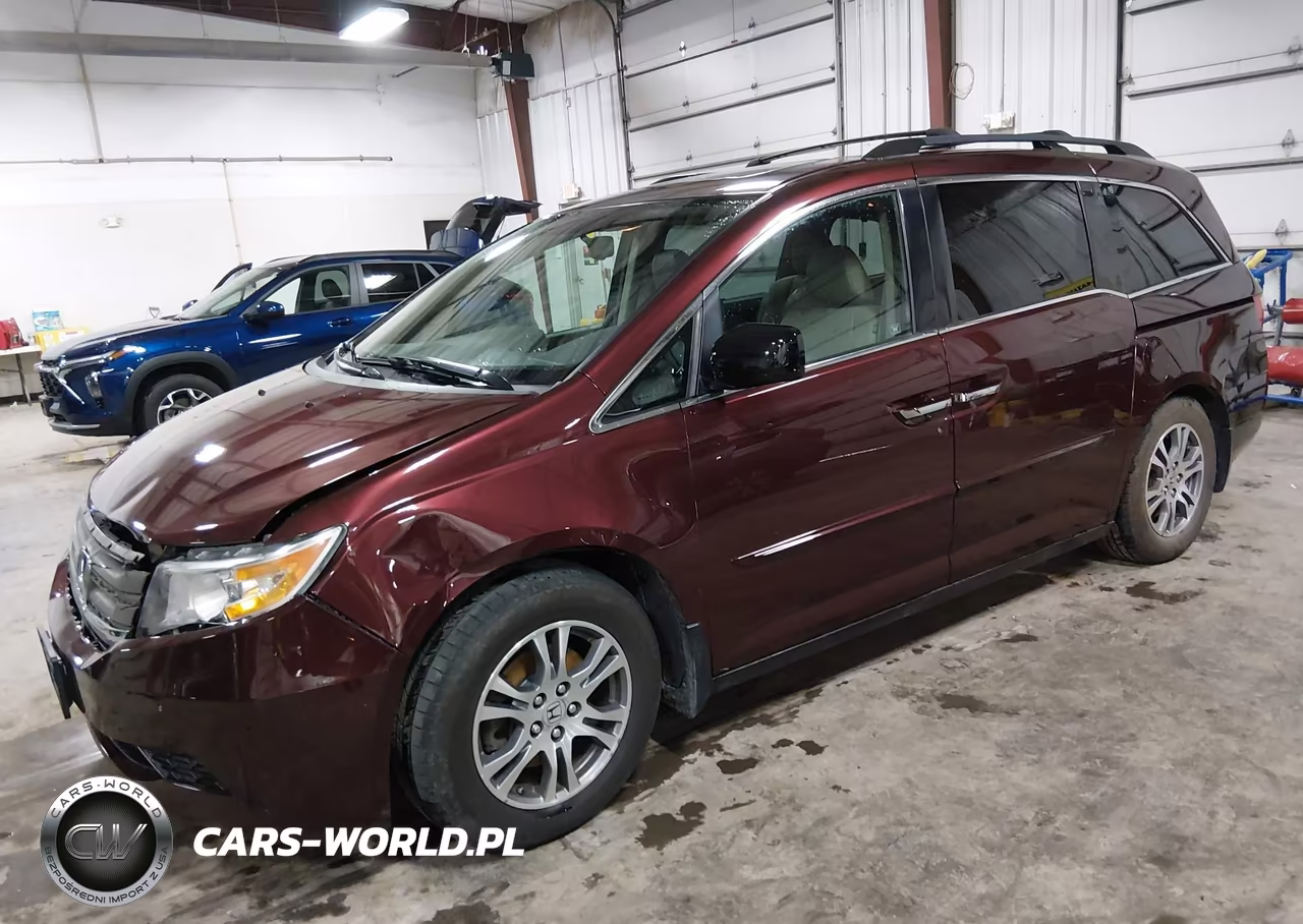 2012 Honda Odyssey Ex-L VIN:5FNRL5H68CB078648 - 2