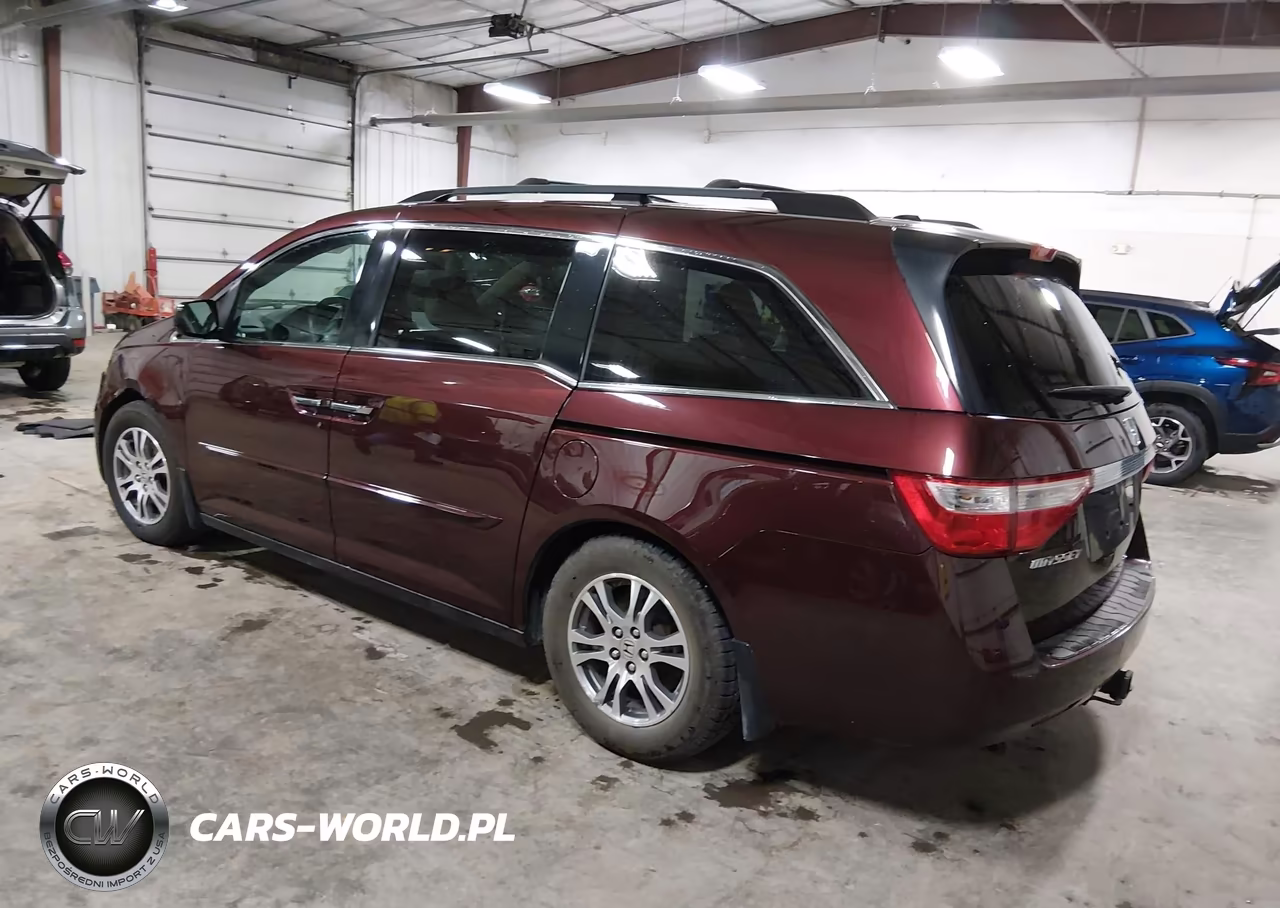 2012 Honda Odyssey Ex-L VIN:5FNRL5H68CB078648 - 3