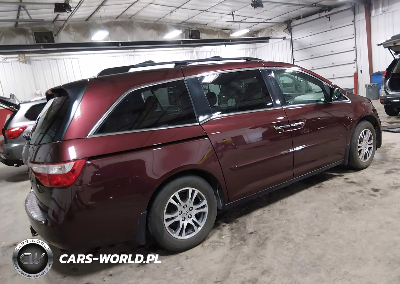 2012 Honda Odyssey Ex-L VIN:5FNRL5H68CB078648 - 4
