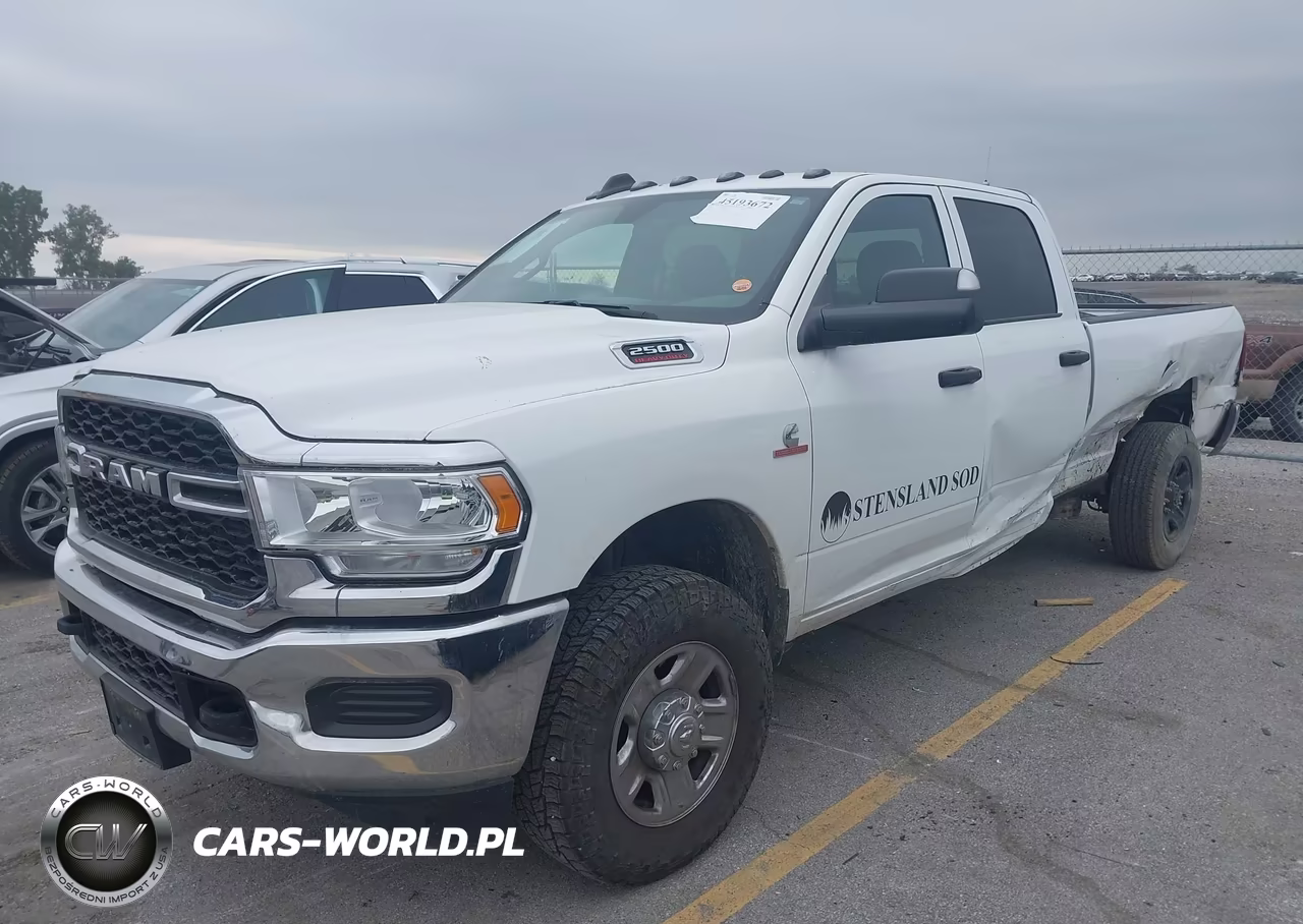 2022 Ram 2500 Tradesman 4X4 8' Box VIN:3C6UR5HL4NG237930 - 2