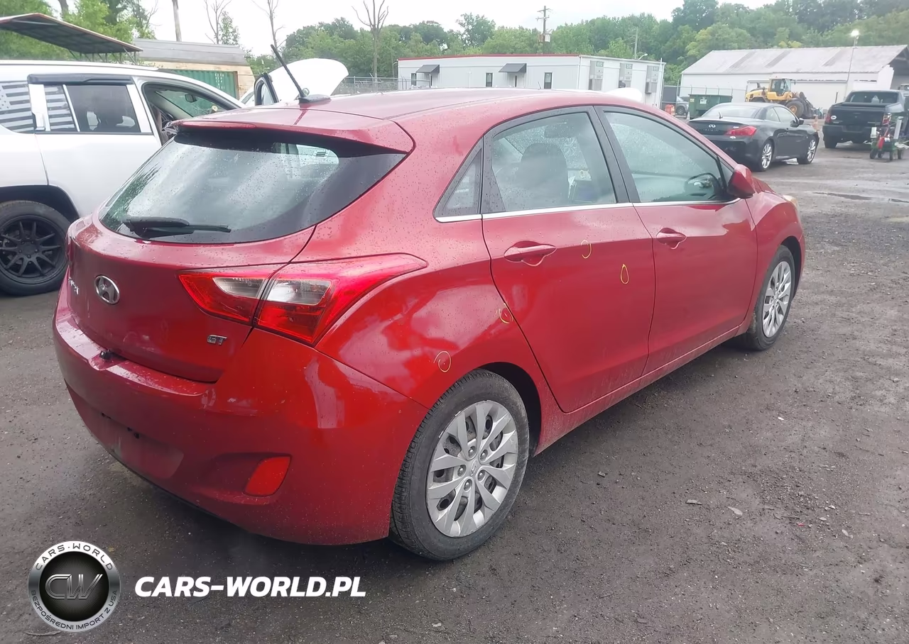 2017 Hyundai Elantra Gt VIN:KMHD35LH0HU377094 - 4