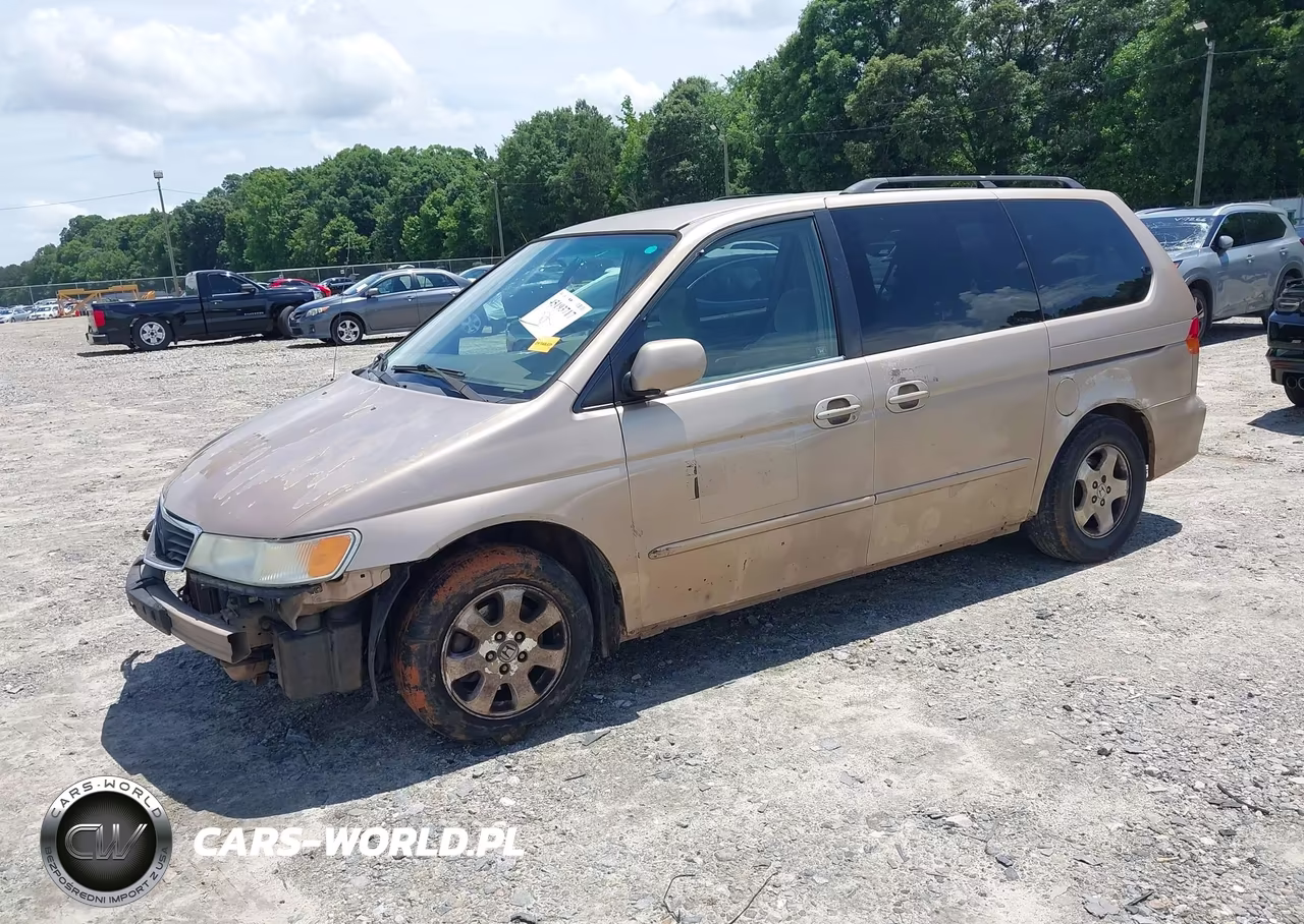 2002 Honda Odyssey Ex VIN:2HKRL18602H515082 - 2