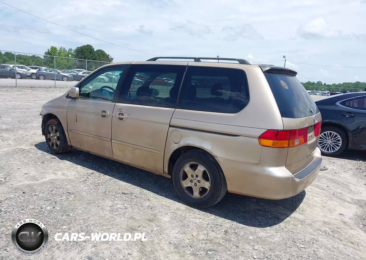2002 Honda Odyssey Ex VIN:2HKRL18602H515082 - 3