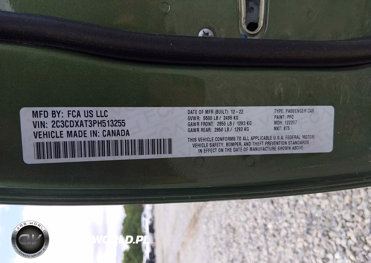 2023 Dodge Charger Police Rwd VIN:2C3CDXAT3PH513255 - 9