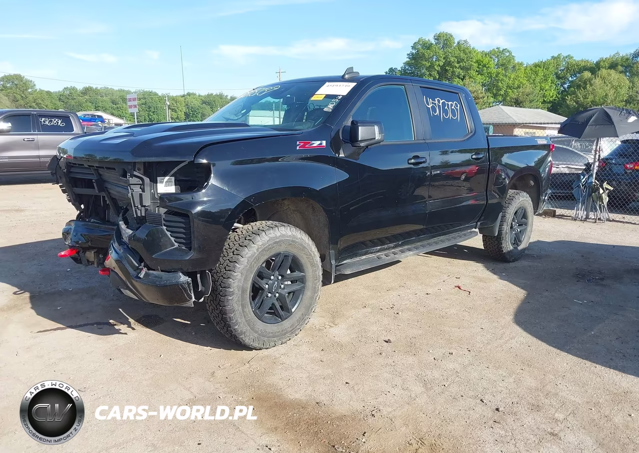2022 Chevrolet Silverado 1500 Lt Trail Boss VIN:3GCUDFEDXNG636898 - 2