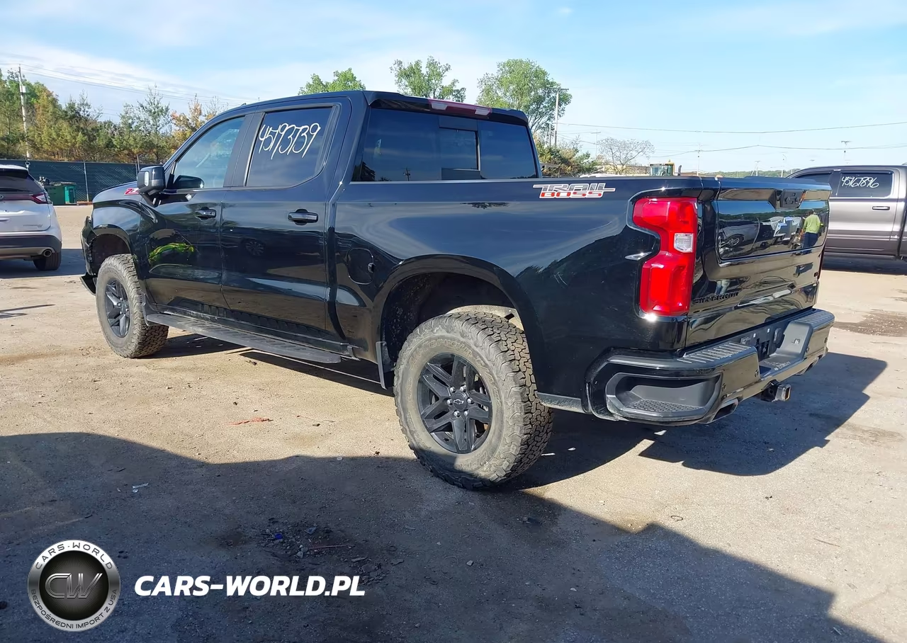2022 Chevrolet Silverado 1500 Lt Trail Boss VIN:3GCUDFEDXNG636898 - 3