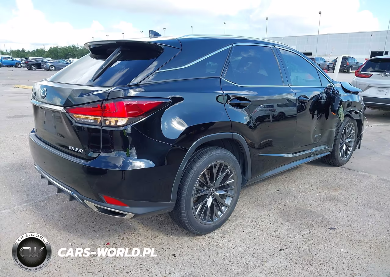 2021 Lexus Rx 350 F Sport Handling VIN:2T2YZMDA1MC263205 - 4