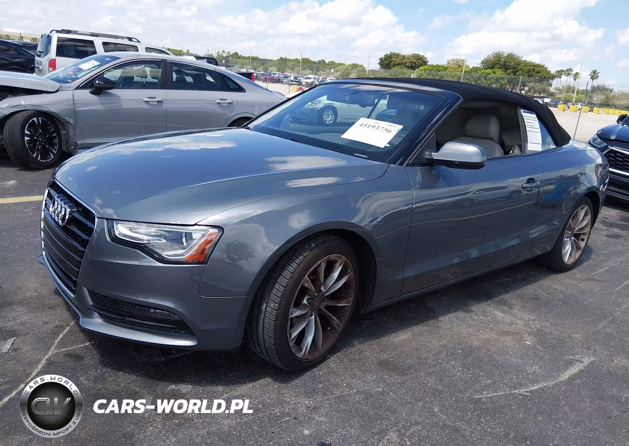 2013 Audi A5 2.0T Premium VIN:WAULFAFHXDN013178 - 2