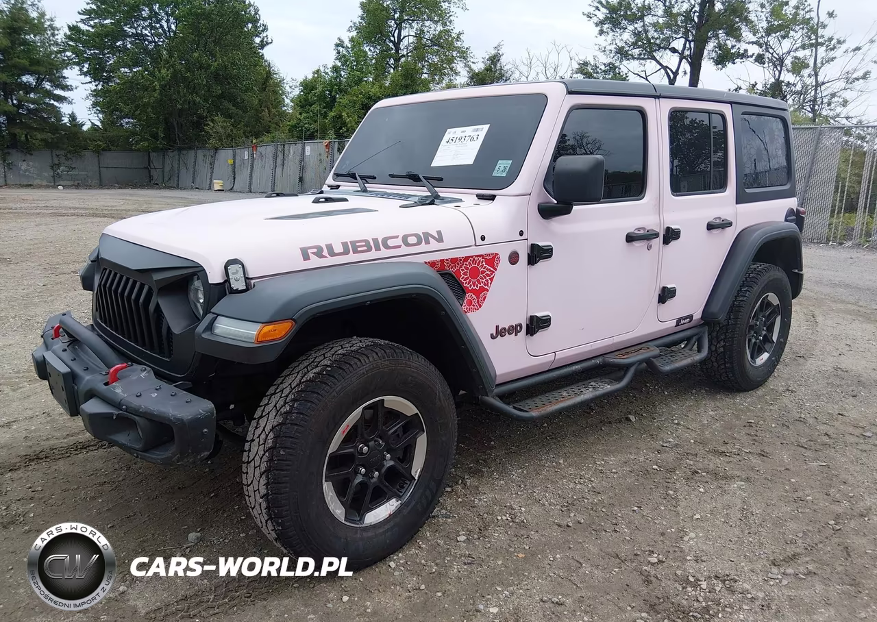 2021 Jeep Wrangler Unlimited Rubicon 4X4 VIN:1C4HJXFNXMW654342 - 2
