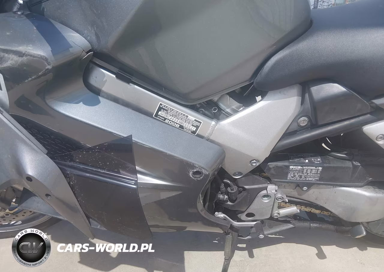 2008 Honda Vfr800 VIN:JH2RC46088M000031 - 9