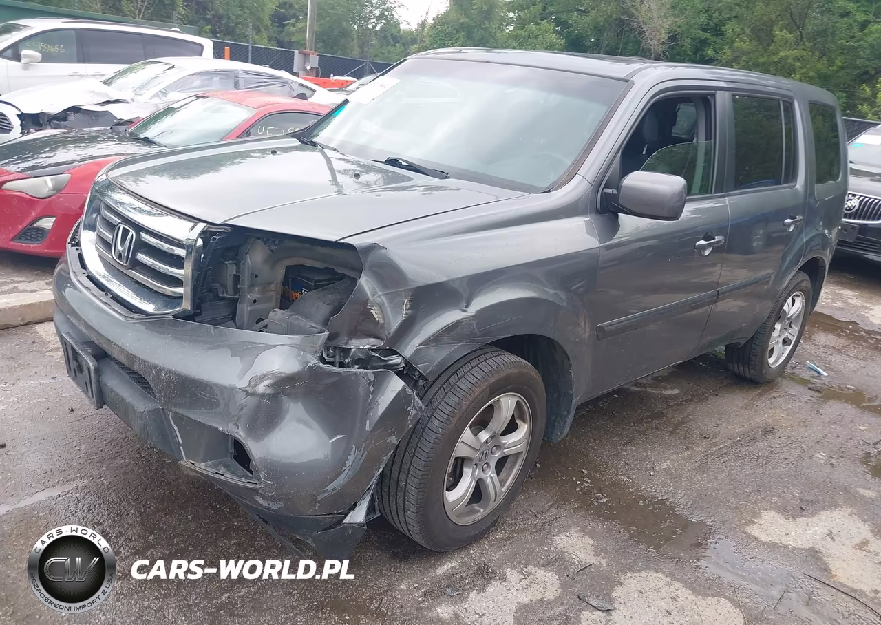 2012 Honda Pilot Ex-L VIN:5FNYF4H60CB025357 - 2