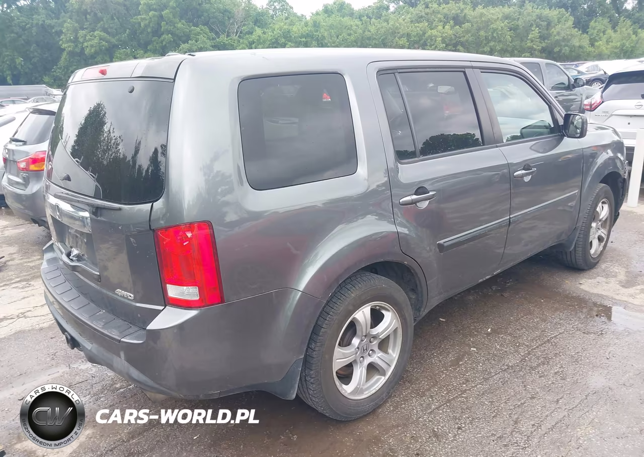 2012 Honda Pilot Ex-L VIN:5FNYF4H60CB025357 - 4