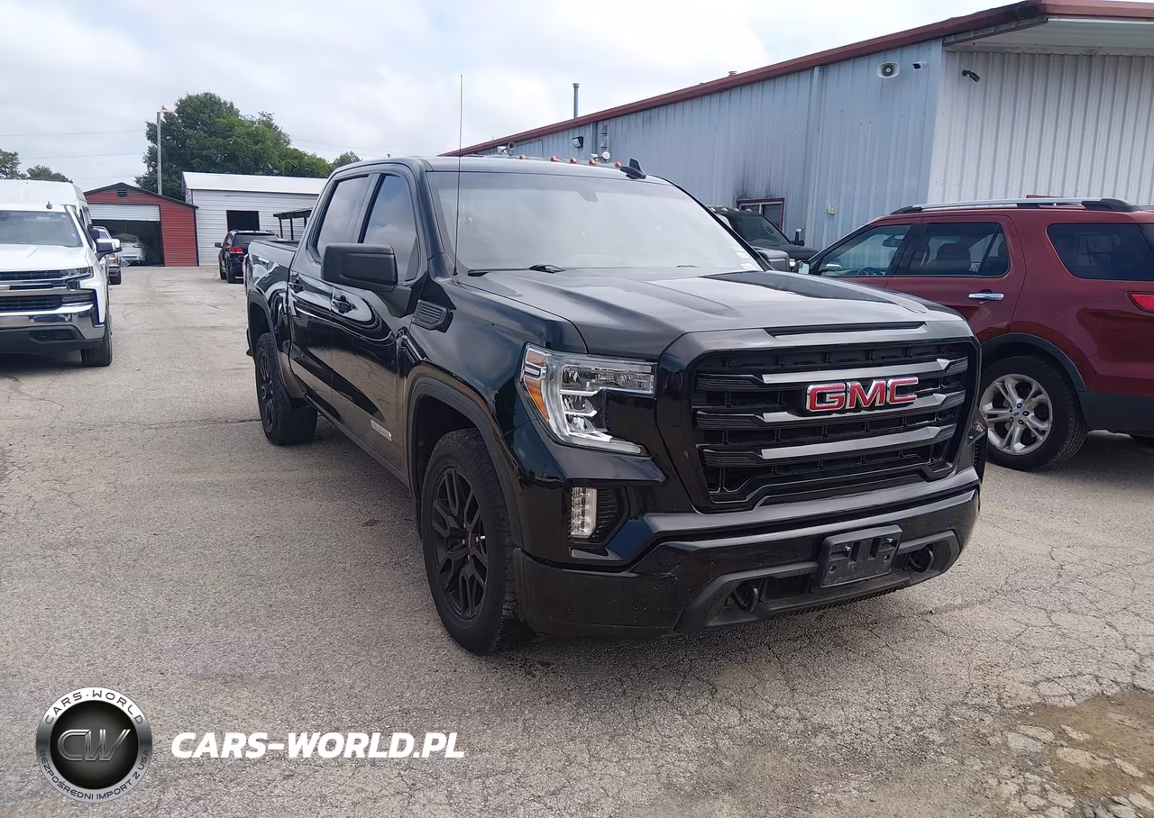 2020 GMC Sierra 1500 2Wd Short Box Elevation