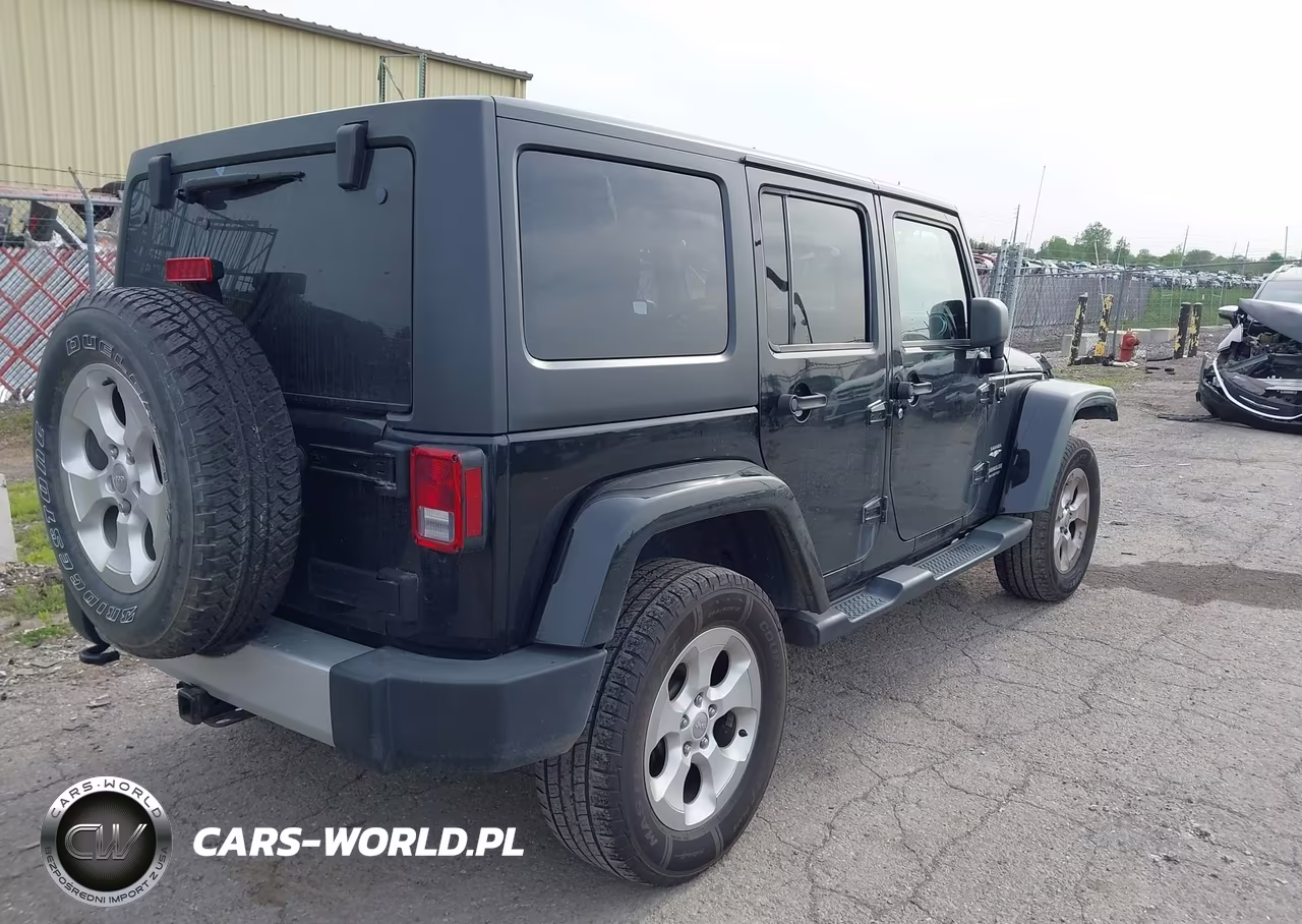 2014 Jeep Wrangler Unlimited Sahara VIN:1C4BJWEGXEL175134 - 4