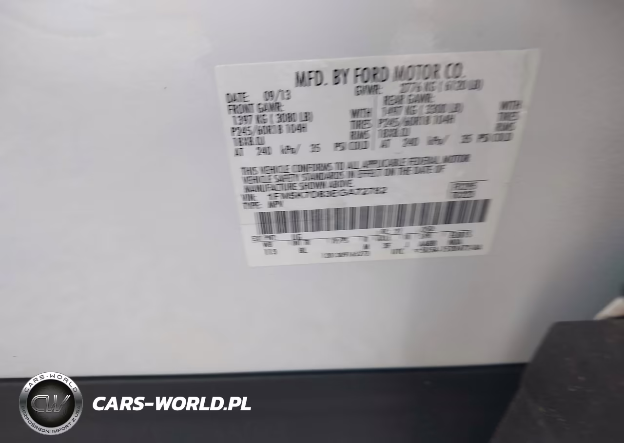 2014 Ford Explorer Xlt VIN:1FM5K7D83EGA72782 - 9