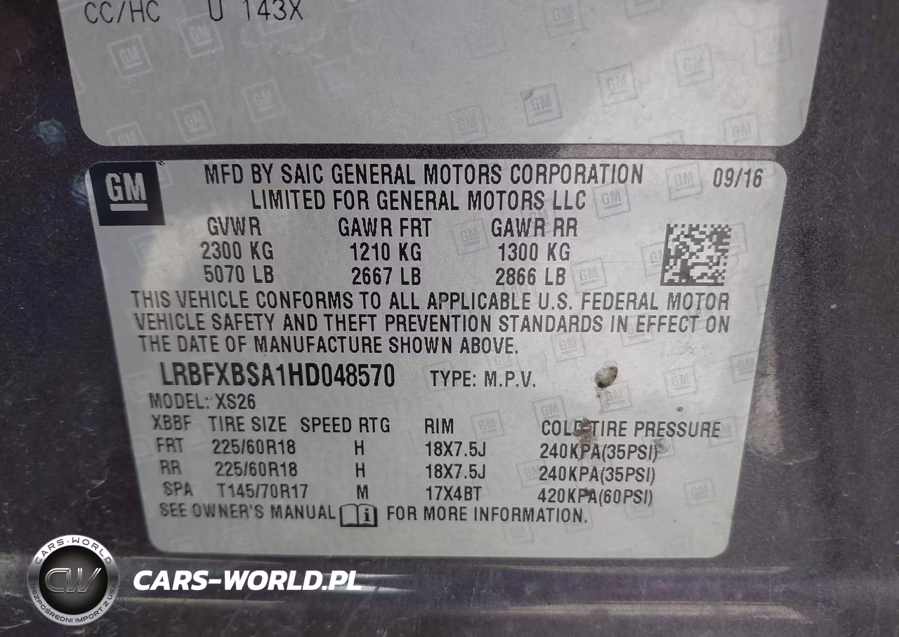 2017 Buick Envision Essence VIN:LRBFXBSA1HD048570 - 9