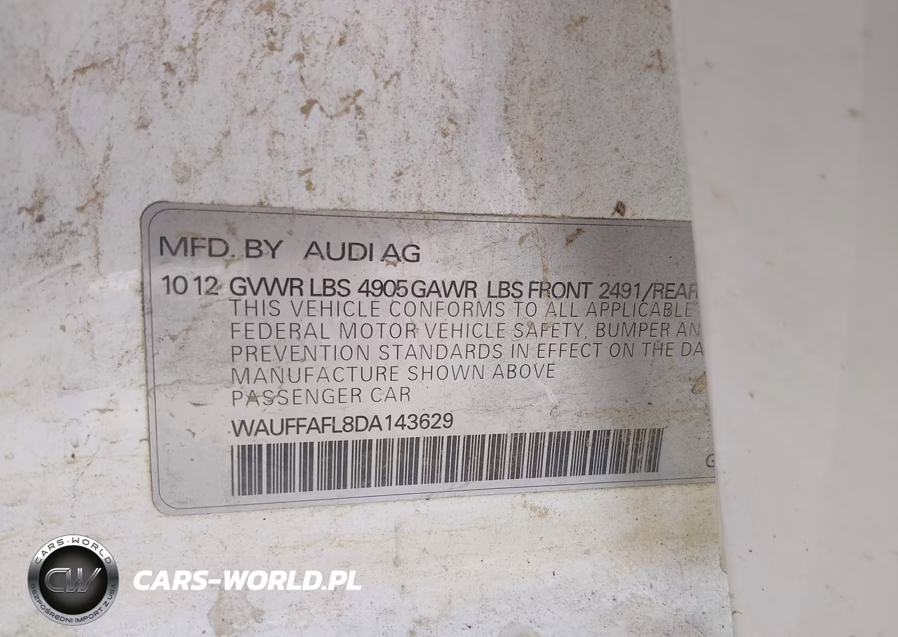 2013 Audi A4 2.0T Premium VIN:WAUFFAFL8DA143629 - 9