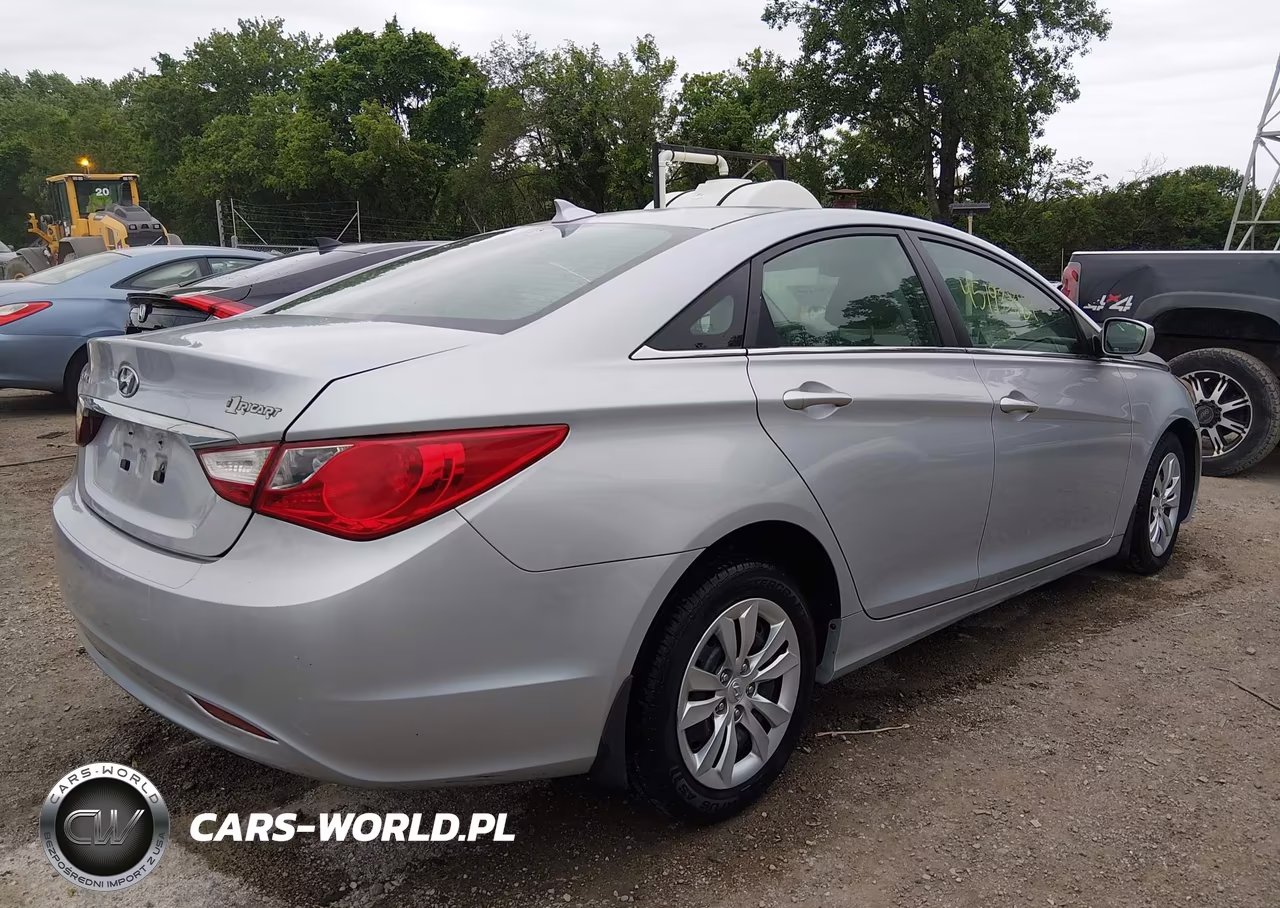 2012 Hyundai Sonata Gls VIN:5NPEB4AC1CH467998 - 4