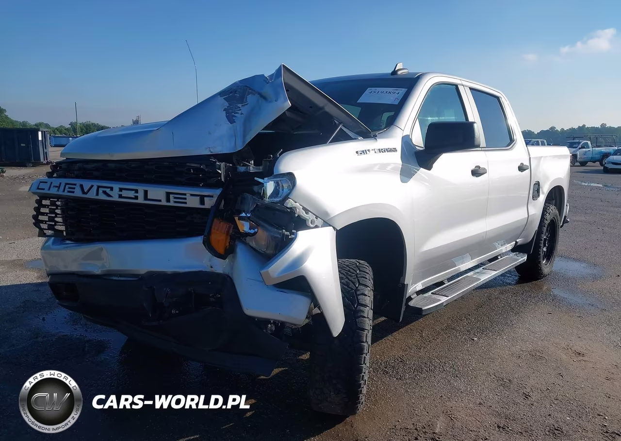 2020 Chevrolet Silverado 1500 2Wd Short Bed Custom VIN:3GCPWBEHXLG353689 - 2