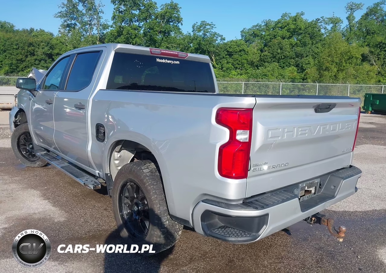 2020 Chevrolet Silverado 1500 2Wd Short Bed Custom VIN:3GCPWBEHXLG353689 - 3