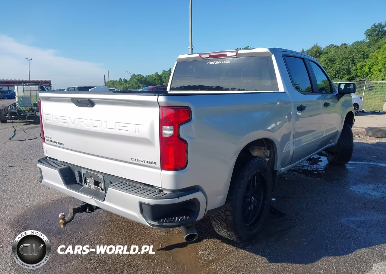 2020 Chevrolet Silverado 1500 2Wd Short Bed Custom VIN:3GCPWBEHXLG353689 - 4
