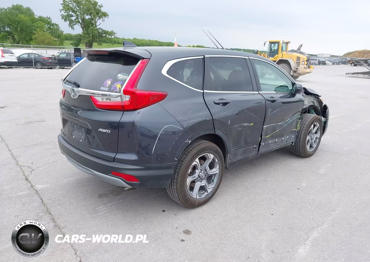 2018 Honda Cr-V Ex-L-Ex-L Navi VIN:7FARW2H88JE025392 - 4