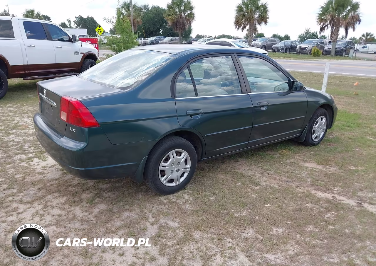2001 Honda Civic Lx VIN:2HGES16541H589464 - 4