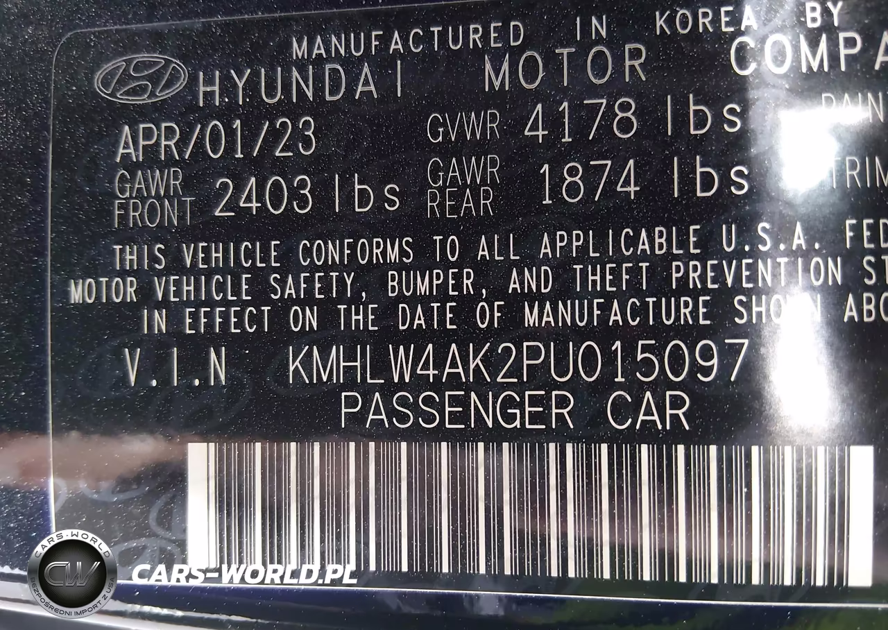 2023 Hyundai Elantra N VIN:KMHLW4AK2PU015097 - 9