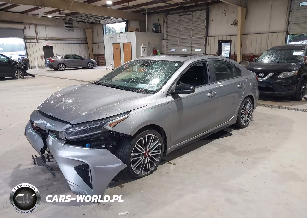 2022 Kia Forte Gt VIN:3KPF44AC2NE487392 - 2
